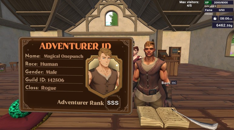 Guild Hall Simulator screenshot