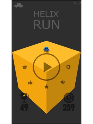 Helix Run - Blocky road Image