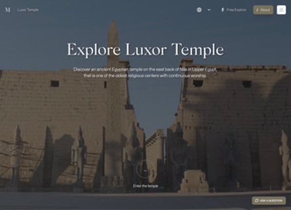 Luxor Temple and Epigraphic Drawings screenshot