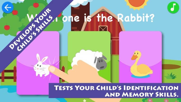 Match & Learn Animals Kids App Image