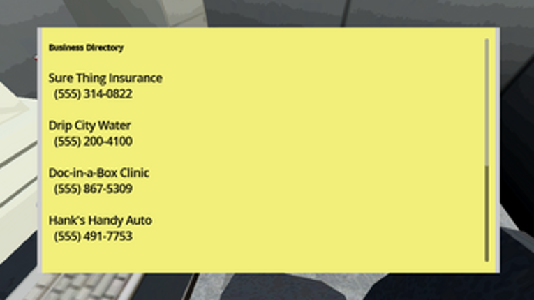 Not So Slick: The Scam Call Experience screenshot