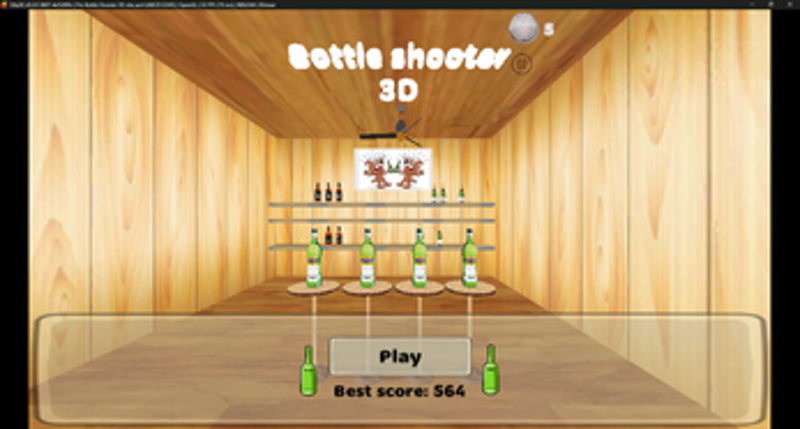 Pro Bottle Shooter 3D Console Ports Image