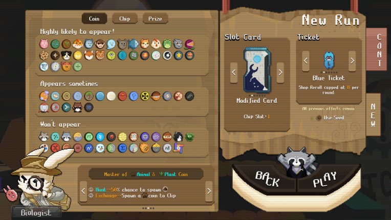 RACCOIN: Coin Pusher Roguelike screenshot