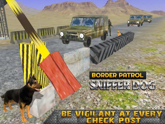 Sniffer Dog Agent : Help Border Patrol Agency USBP Image