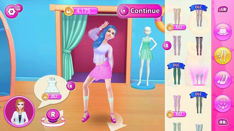 Stylist Girl: Gold Edition screenshot