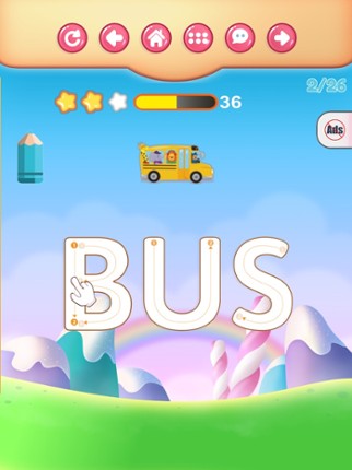 ABC 123 Writing Coloring Book screenshot