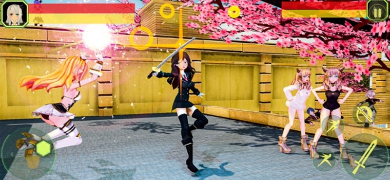 Anime High School Girl Fighter screenshot