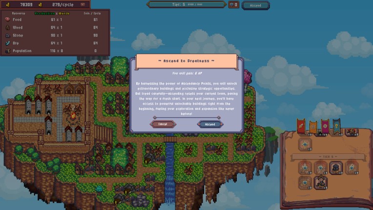 Bonfires of Azure screenshot