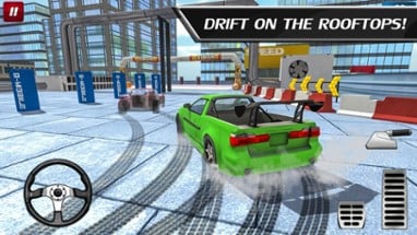 Car Drift Duels: Roof Racing Image