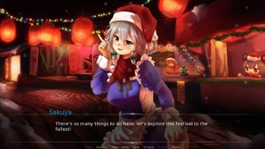 Christmas Celebration With Sakuya Izayoi Image