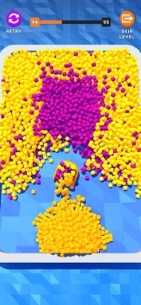 Collect Cubes - ASMR Puzzle screenshot