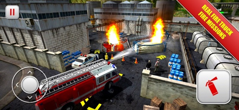 Emergency Firefighters 3D screenshot