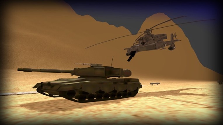Enemy Cobra Helicopter Getaway - Dodge reckless Apache attack at frontline screenshot