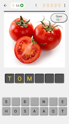 Fruit and Vegetables - Quiz screenshot