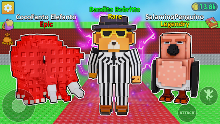 Steal & Catch: Brainrot Battle screenshot