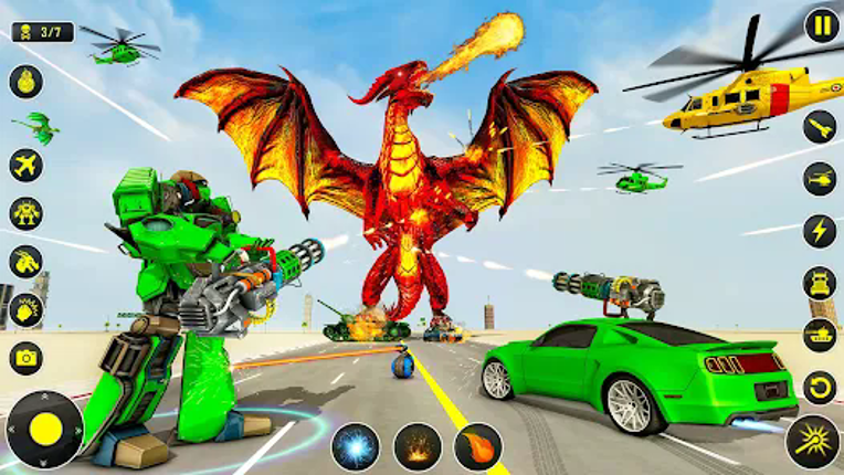 Drone Robot Car Game 3D screenshot