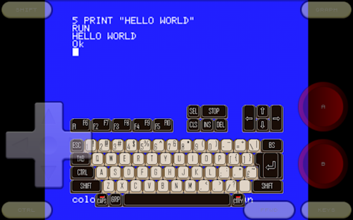 fMSX+ MSX/MSX2 Emulator screenshot