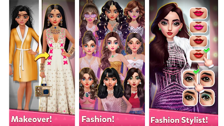 Fashion Show: Makeup Dressup Image