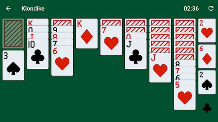 Solitaire screenshot