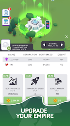 Idle Clean Planet screenshot