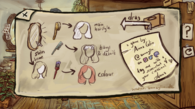 Cottagecore Dress Up screenshot