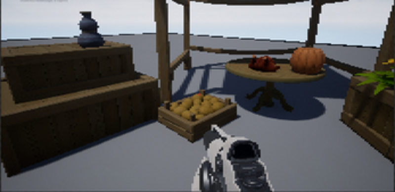 Retro Game/Pixelization Shader for Unreal Engine 4 screenshot