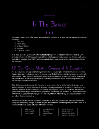 Warhost: A Grimdark Play-by-Post System screenshot