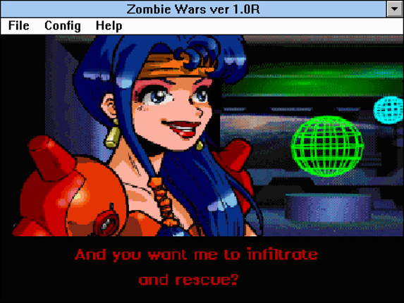 Halloween Harry in Zombie Wars screenshot