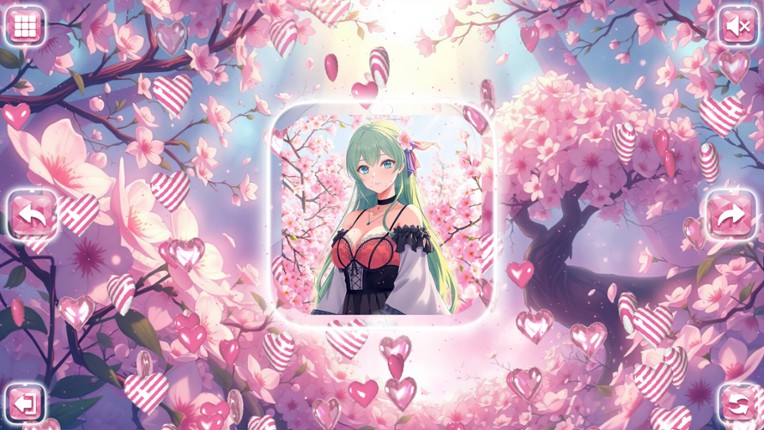 Lovely Anime Puzzle: Spring screenshot