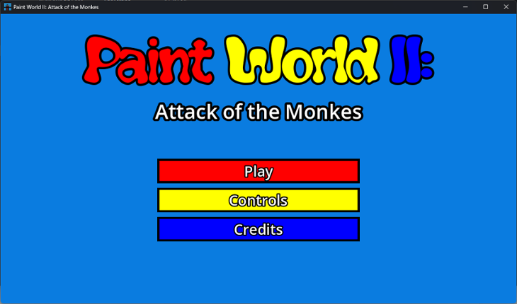 Paint World II: Attack of the Monkes Image