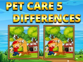 Pet Care 5 Differences Image