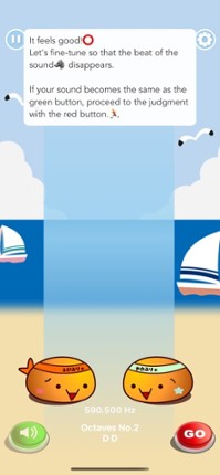 Pitch trainer - Harmonize screenshot