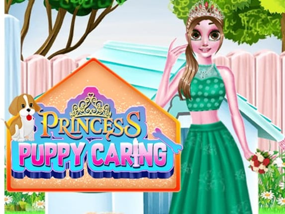 PRINCESS PUPPY CARING Game Cover