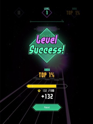 RhythmJelly: Music Rush Game screenshot