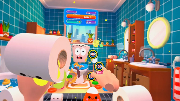 Toilet Toss screenshot