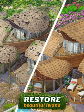 Tropical Forest: Match 3D Game screenshot