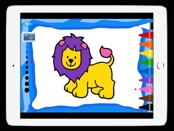 1-6 Animals Coloring book for Kids Image