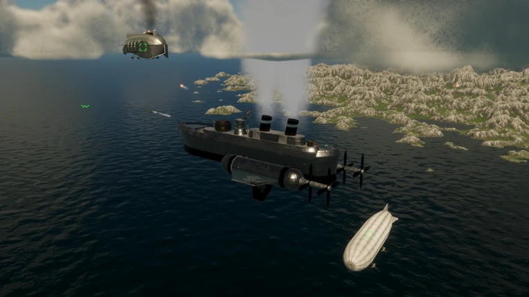 Airship Combat screenshot