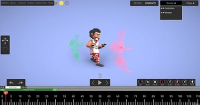 Anima Toon :3D Voxel Character Animation Image