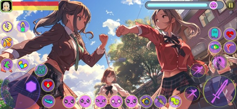 Anime High School Girl Fighter screenshot