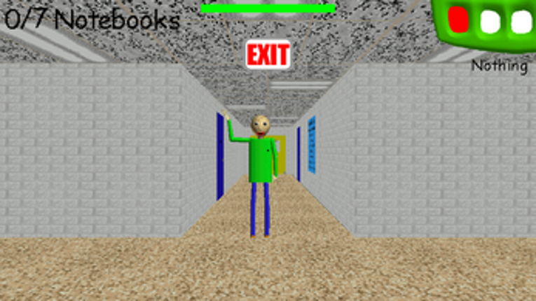 Baldi Basic and education and learning. Image