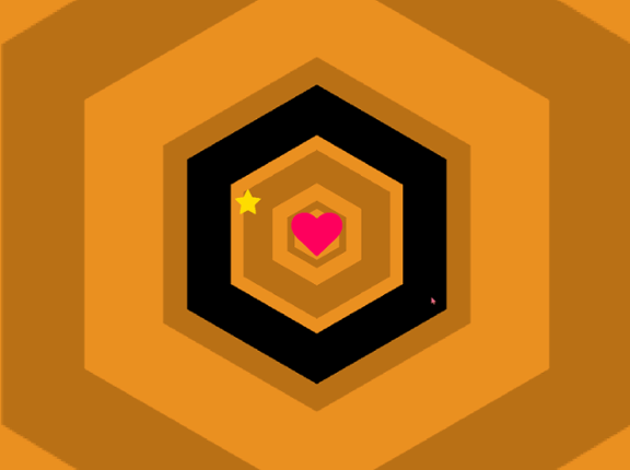 Collapsing Hexagon screenshot