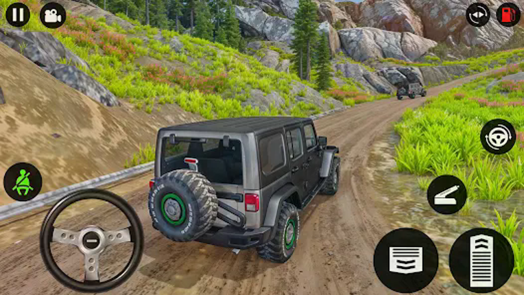 Offroad Jeep Driving 3D screenshot