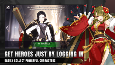 Lord of Heroes: anime games Image