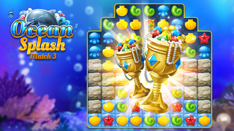 Ocean Splash: Jelly Fish gems screenshot