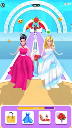 Bride Race: Makeup, Dress up screenshot