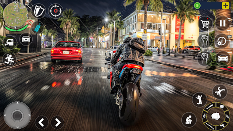 Open World City Bike Driving Image