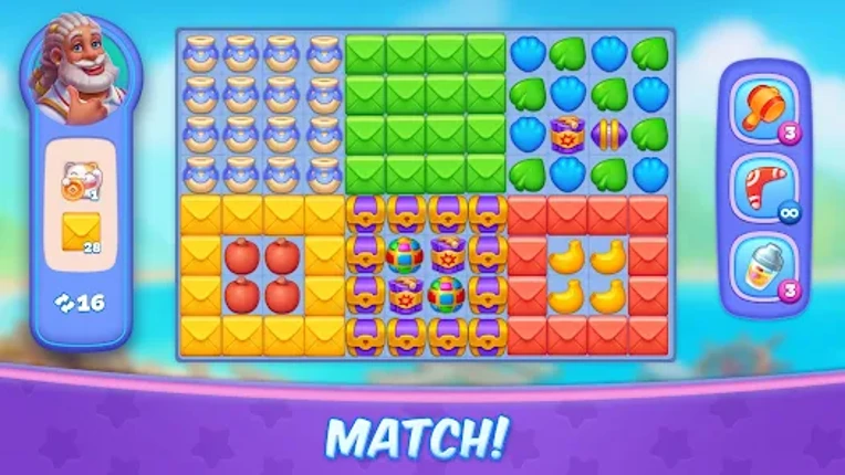 Tropicmania: Match-3 adventure Image