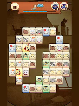 Hungry Cat Mahjong screenshot