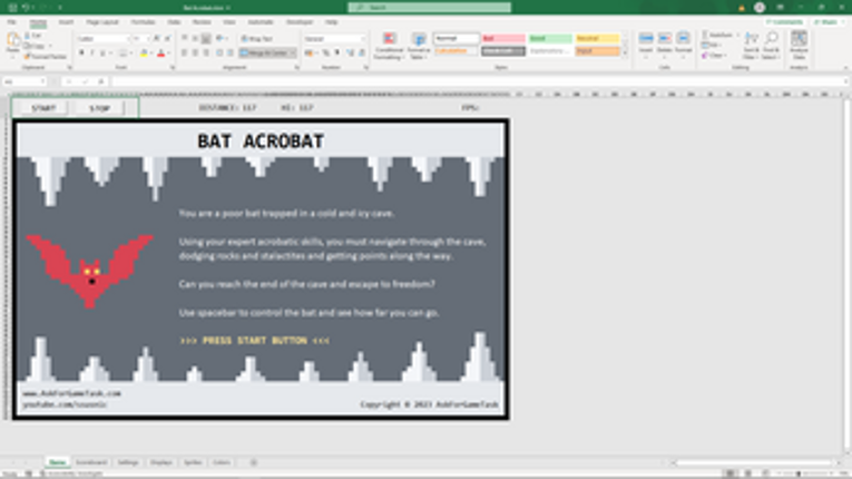 Bat Acrobat Image